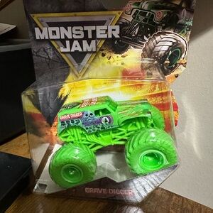 Monster Jam Grave Digger Toy Truck - Vibrant Green